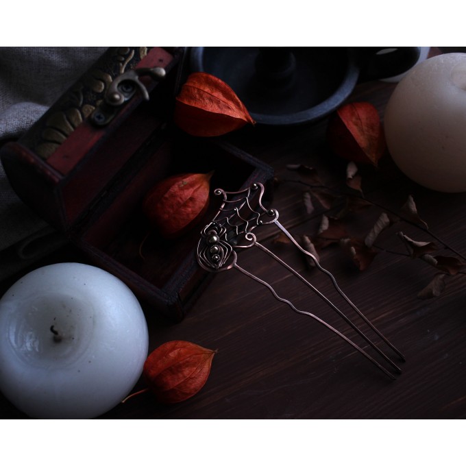 Venetian glass hair pins