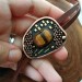 Bolo-tie with tiger eye