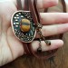 Bolo-tie with tiger eye