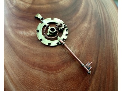 Steampunk Key necklace