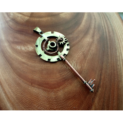 Steampunk Key necklace