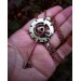 Steampunk Key clockparts necklace