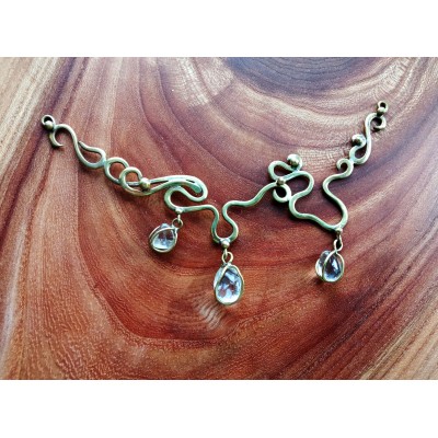 Liquid gold necklace