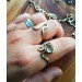 Liquid gold rings