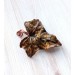 Copper maple leaf brooch