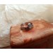 Silver aquamarine ring