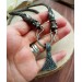 Viking Axe silver necklace