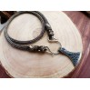 Viking Axe silver necklace
