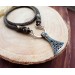 Viking Axe silver necklace