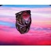 Silver ring with rose quartz