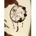 Spider web dream catcher copper wall decor 