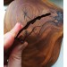 Copper oak hairclip