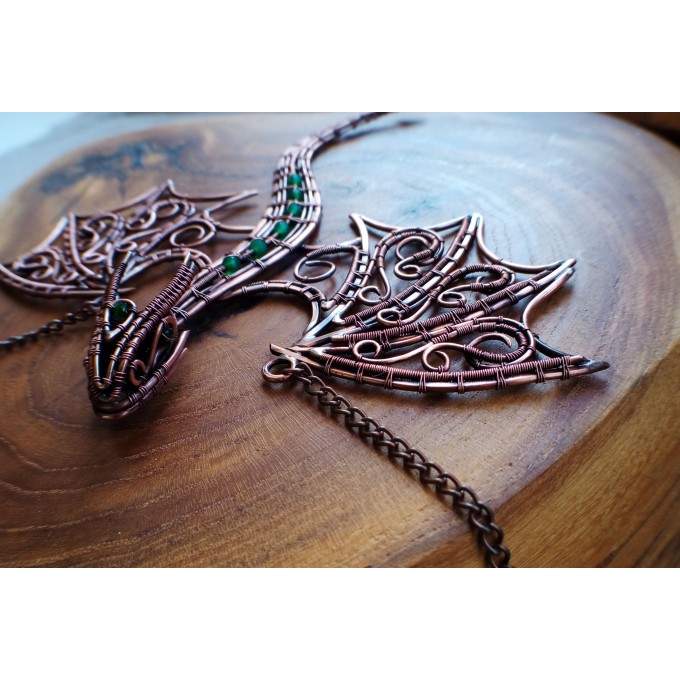 Wire wrap dragon hotsell