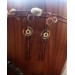Long steampunk earrings