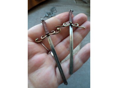 Sword necklace