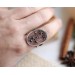 Copper filigree ring