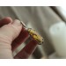 Silver filigree amber necklace