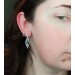 Silver filigree earrings 