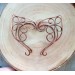 Elven ear cuffs brass