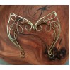 Elven ear cuffs brass