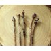 Copper hair-stick Lilac branch with amethysts