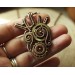 SteamPunk mechanic heart necklace 