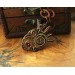 SteamPunk mechanic heart necklace 