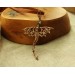Copper dragon necklace with chrysoprase
