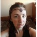 Elven tiara with amethyst
