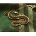 Copper Dragon wire wrap brooch