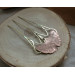 Copper brass ginkgo haircomb 