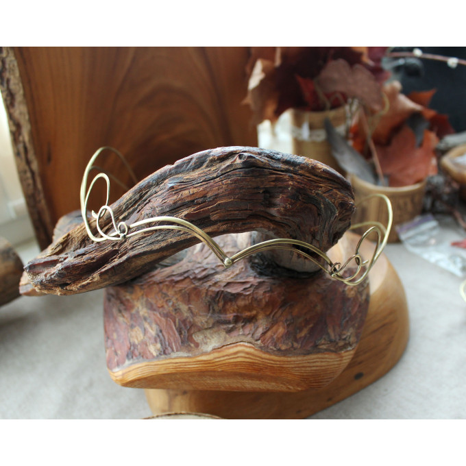 Elven brass tiara
