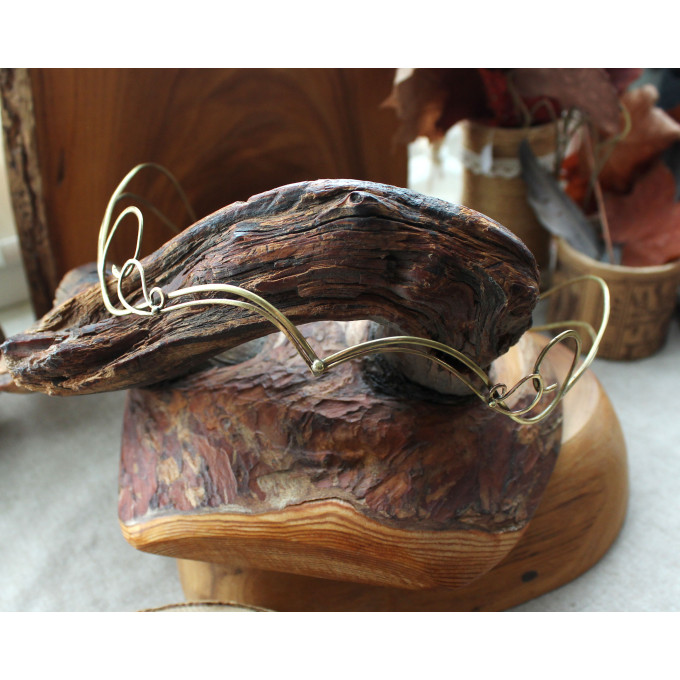 Elven brass tiara