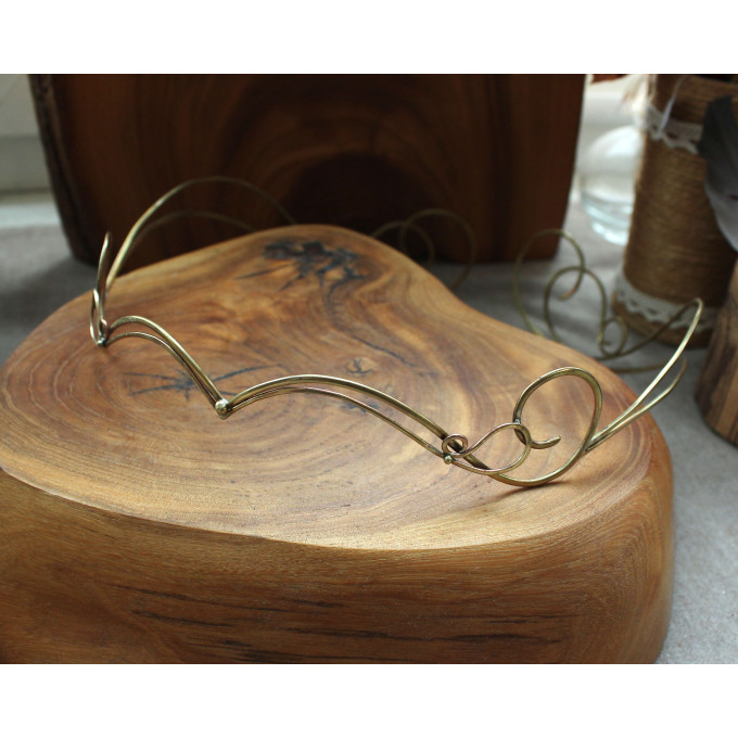 Elven brass tiara