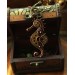 Steampunk Seahorse necklace-brooch