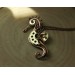 Steampunk Seahorse necklace-brooch