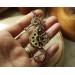 Steampunk Seahorse necklace-brooch
