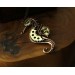 Steampunk Seahorse necklace-brooch