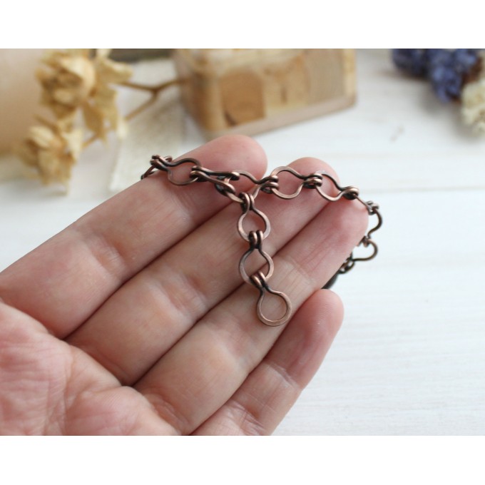 Copper SteamPunk bracelet