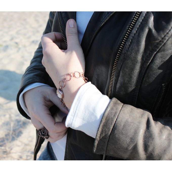 Copper bracelet Paris