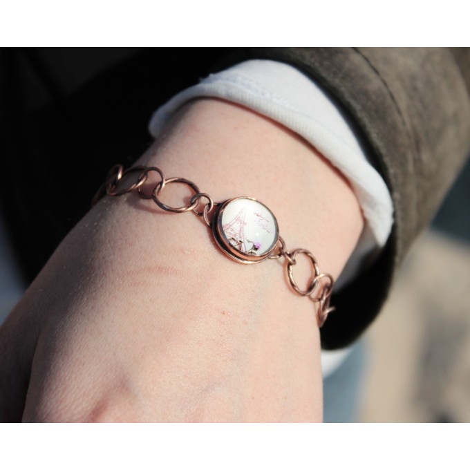 Copper bracelet Paris