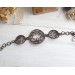 Copper filigree bracelet
