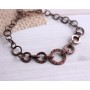 Copper chain bracelet 