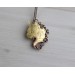 Cat necklace-brooch