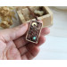 SteamPunk filigree labradorite necklace 