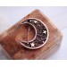 Copper filigree moon broch