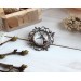 SteamPunk clockface brooch 