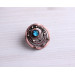 SteamPunk dichroic glass necklace 