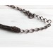 Copper wire wrap labradorite necklace