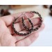 Copper wire wrap earrings viking style